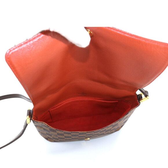 Louis Vuitton Damier Musette Tango Long Shoulder Bag Ebene - Picture 6 of 9